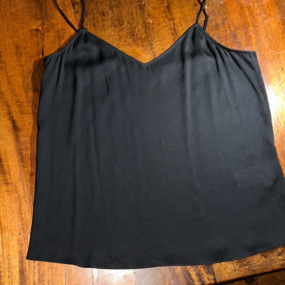 Quince Elegant Black Camisole